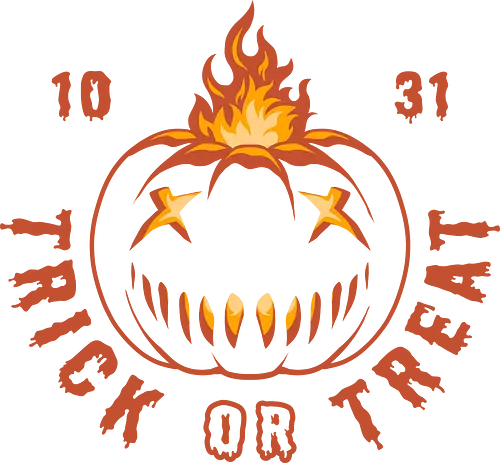 Pumpkin in Fire - funny cat, horror, halloween, trick or treat, pumpkin, cat humor, bad cat, I choose violence, scary, goth, creepy, slasher, spooky, spoopy, movie humor, cute cat, cat joke, internet meme, hilarious, funny meme, cat meme, pumpkin spice, don't boo