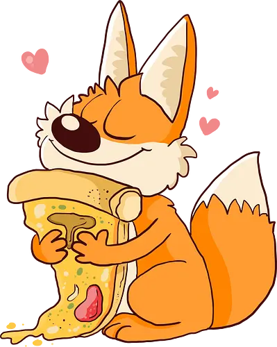 Pizza-Liebe - Pizza, Fuchs