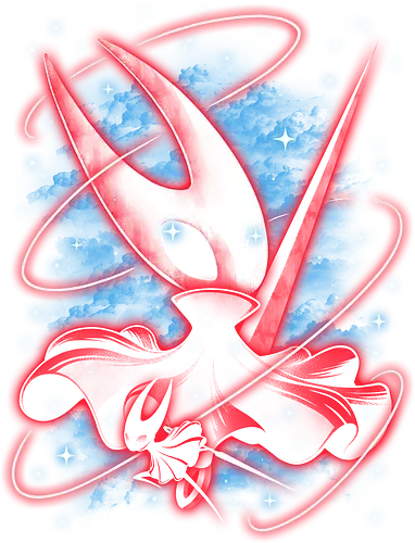 Shadow Hornet - knight, hornet, gaming, games, gamer, video games, vintage, japanese, magical, magic, video gaming, silksong, silk song, Bug Knight, hollow knight silksong