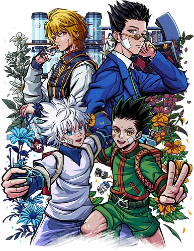 Unbreakable Hunters - Hunter, HxH, HxHAnime, HxHManga, YoshihiroTogashi, GonFreecss, KilluaZoldyck, Kurapika, Leorio, AnimeDesign, Otaku, WeebCulture, AnimeMerch, AnimeTshirt, Hisoka, PhantomTroupe, ZoldyckFamily, Nen, NenAbility, AnimePower, AnimeBattle, AnimeArt, AnimeFanart, Anime, AnimeLovers, AnimeCommunity, Shonen