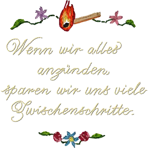 Alles Anzünden