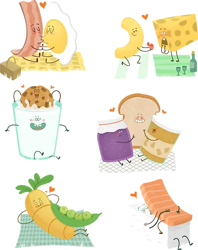 Romantic Food - nsfw, romantisch, liebe, dating, sushi, bacon, cookies, love, romantic, date