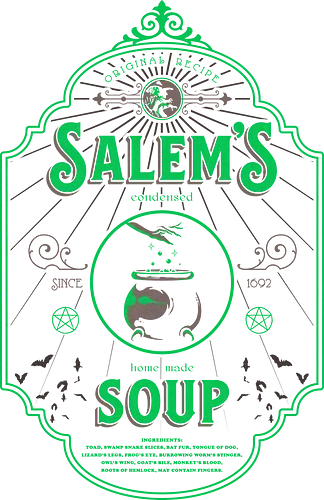 Salem's Soup - food, Salem, witch, hexe, soup
