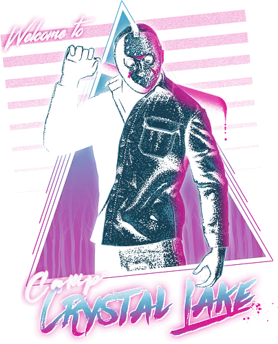 Welcome to Camp Crystal Lake - jason, freitag der 13., friday the 13th, horror, 80s, rad