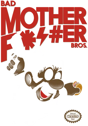 Bad Bros - tarantino, mario, motherfucker, jules, classic, games, gaming, retro, Retro