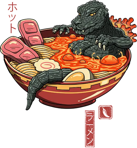 Spicy Lava Ramen King - ramen, japan