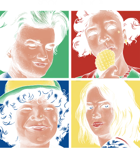 Scoops Troop - stranger, things, scoops ahoy, steve, dustin, robin, erica, popart