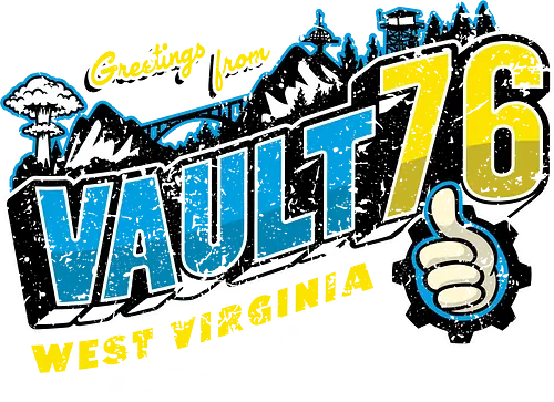 Greetings from West Virginia - vault, vault 76, wasteland