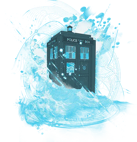 Waves of Space and Time - tardis, science fiction, scifi, waves, space, time, Doctor