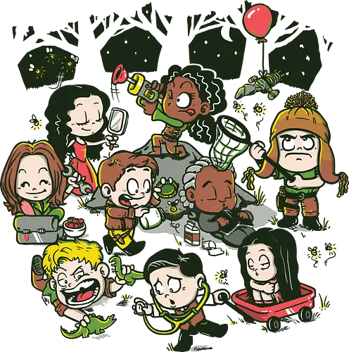 Let's catch Fireflies - firefly, cute, serenity, serie, mashup, parody, parodie