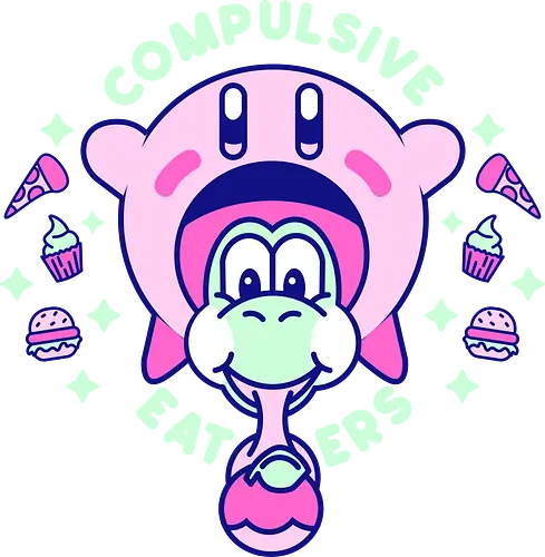 Compulsive ters - dinosaur, mlem, food, essen, nom, videogames, retrogames