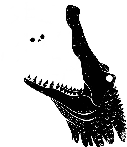See you later - Alligator, skull, sprichwort, nom, food, essen, death