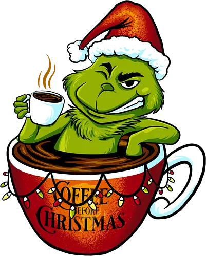 double expresso - grumpy, coffee, christmas