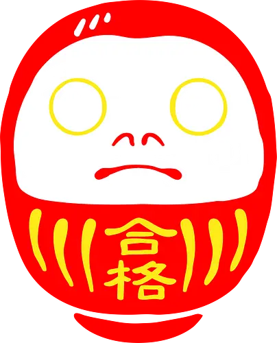 Daruma - Japanese culture, Japanese Art, japan, glücksbringer, Lucky charm