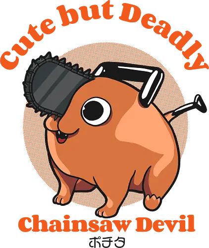 Cute but deadly - Pochita, chainsaw, man, devil