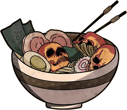 Death Broth - tod, ramen, soup, suppe, death