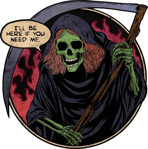 Deathly Friend - tod, sensenmann, death, reaper