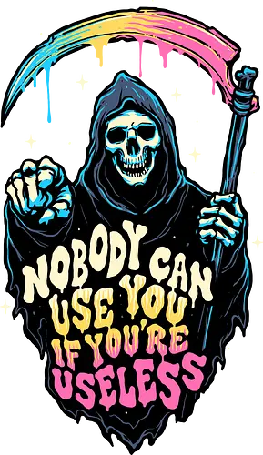 Useless Reaper - colors, colorful, tod, sensenmann, reaper