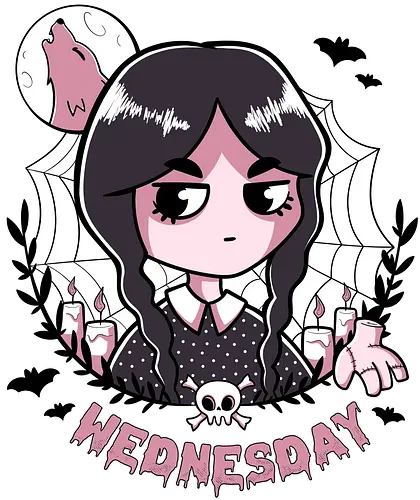 Cute Wednesday - goth, tv, wednesday