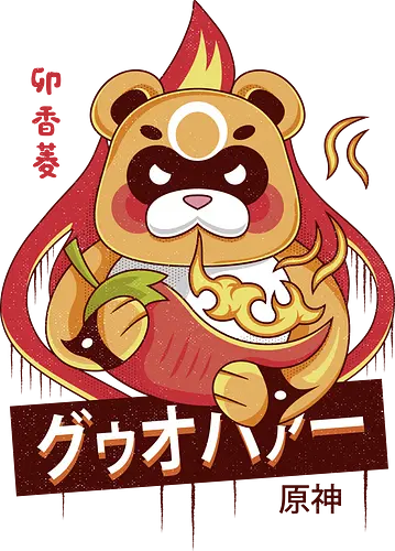 Pyro God Bear Spicy Powers - impact, spice, fire, bear